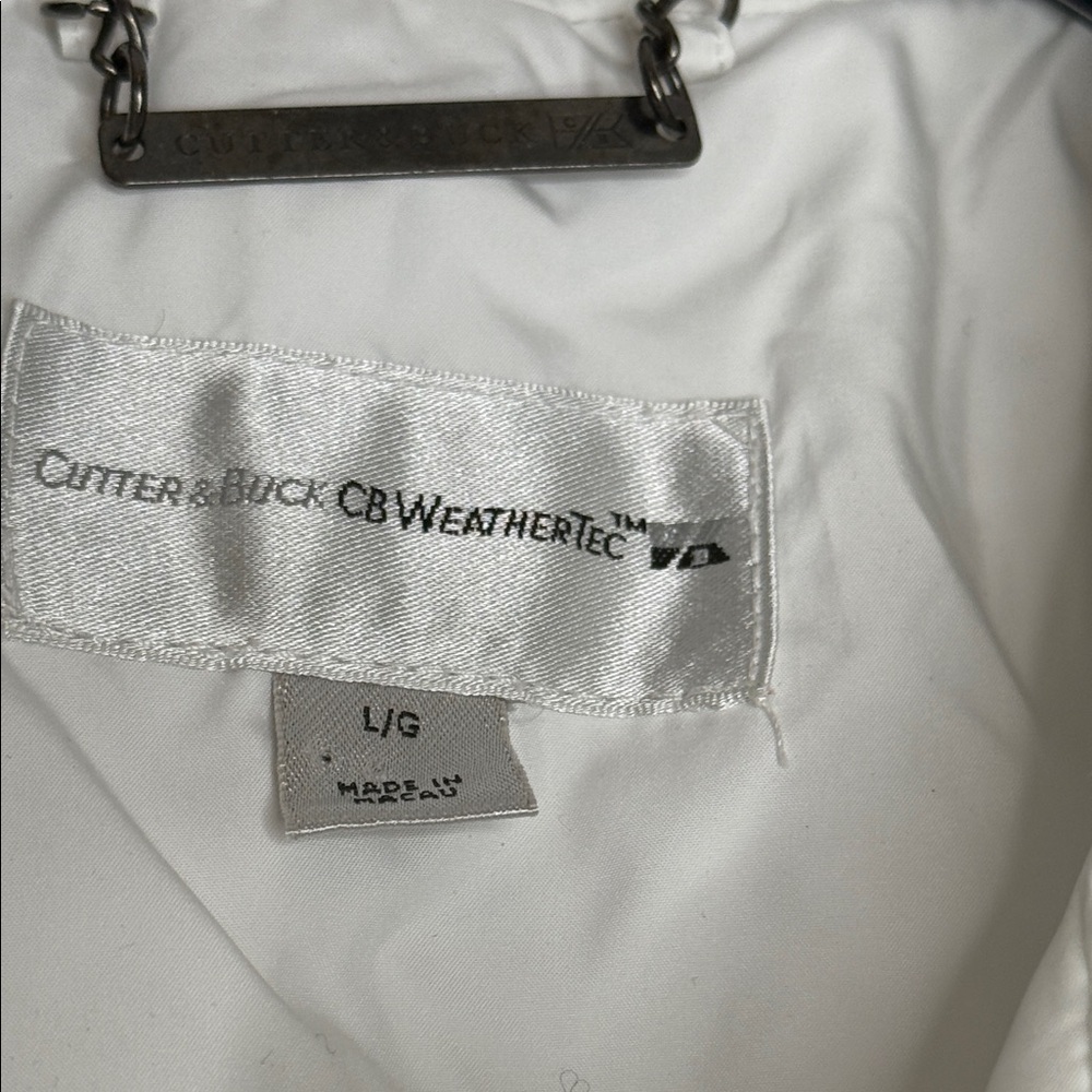 Cutter & Buck Women's Quilted Vest in White - Picture 6 of 15